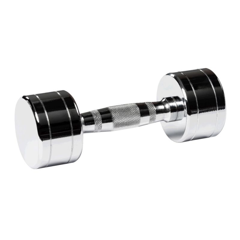 Гантель хромированная PROFI-FIT 9 кг РАСПРОДАЖА