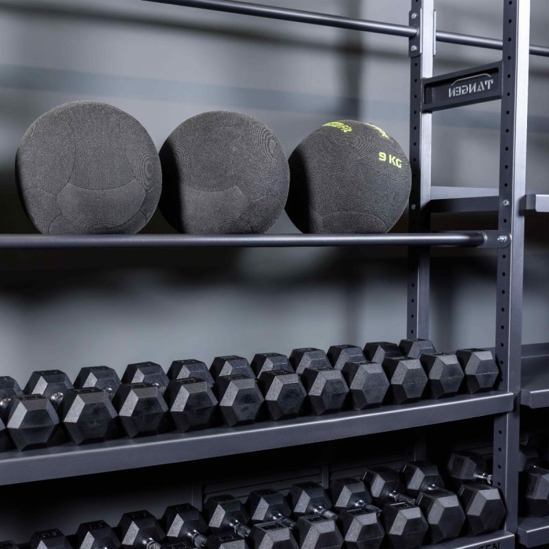 Гантель гексагональная обрезиненная PROFI-FIT 10 кг