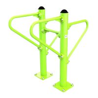 Fix-1704 Уличный тренажер Брусья двусторонние разноуровневые ZAVODSPORTA