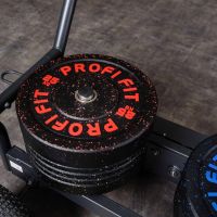 Диск для штанги HI-TEMP с цветными вкраплениями D51 мм PROFI-FIT 25 кг