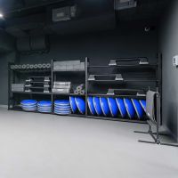 Блок для йоги серый PROFI-FIT