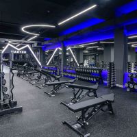 Коврик резиновый (Sport Рlit Premium) 1000x1000x20 мм PROFI-FIT