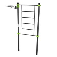 W264 Гимнастический снаряд (шведская стенка) с баскетбольным кольцом ZAVODSPORTA