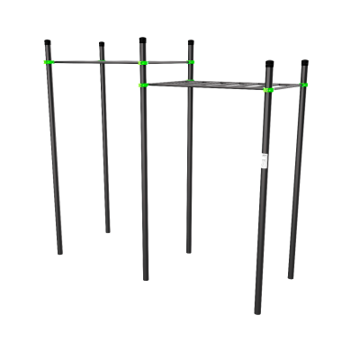 W213 Воркаут Рукоход классический двухуровневый ZAVODSPORTA