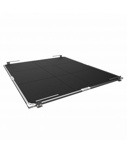 Помост тяжелоатлетический (резина) DHZ 2500х3000х40 мм