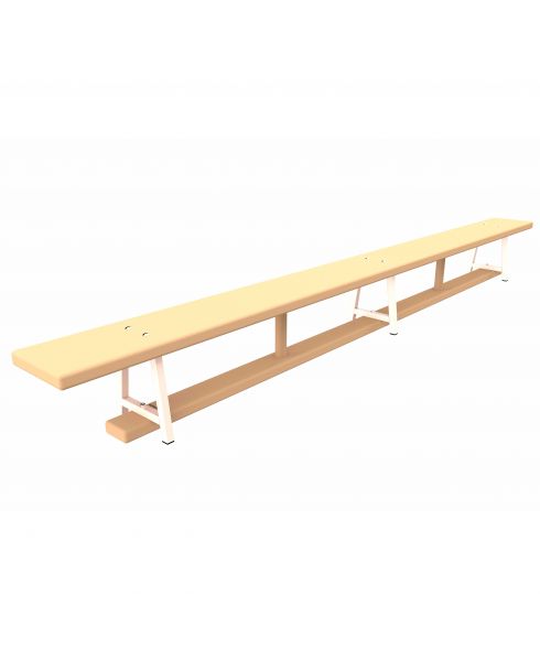 Скамья гимнастическая на металлических ножках 3 м ZAVODSPORTA