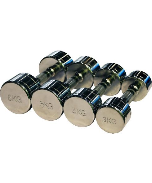 Гантель хромированная PROFI-FIT 3 кг РАСПРОДАЖА