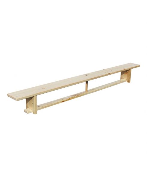 Скамья гимнастическая на деревянных ножках 2,4 м ZAVODSPORTA