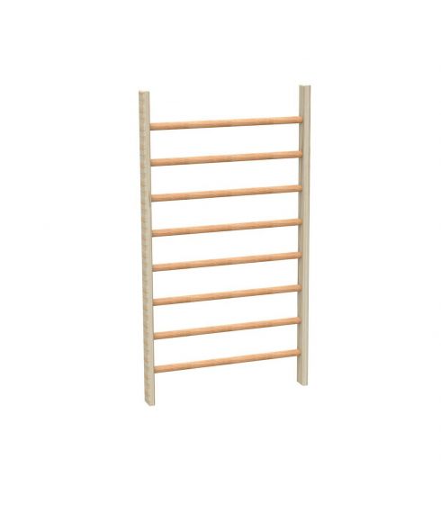 Стенка шведская, гимнастическая массив 90 мм, 2,8х1 м ZAVODSPORTA