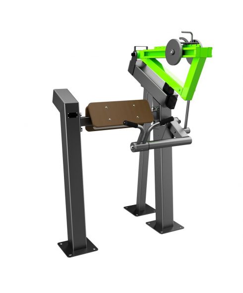 P-1811 Уличный тренажер Бицепс-машина с переменной нагрузкой ZAVODSPORTA